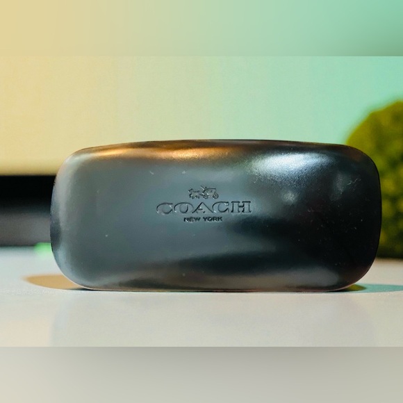 Coach Black Eyewear Case EUC - Picture 5 of 6